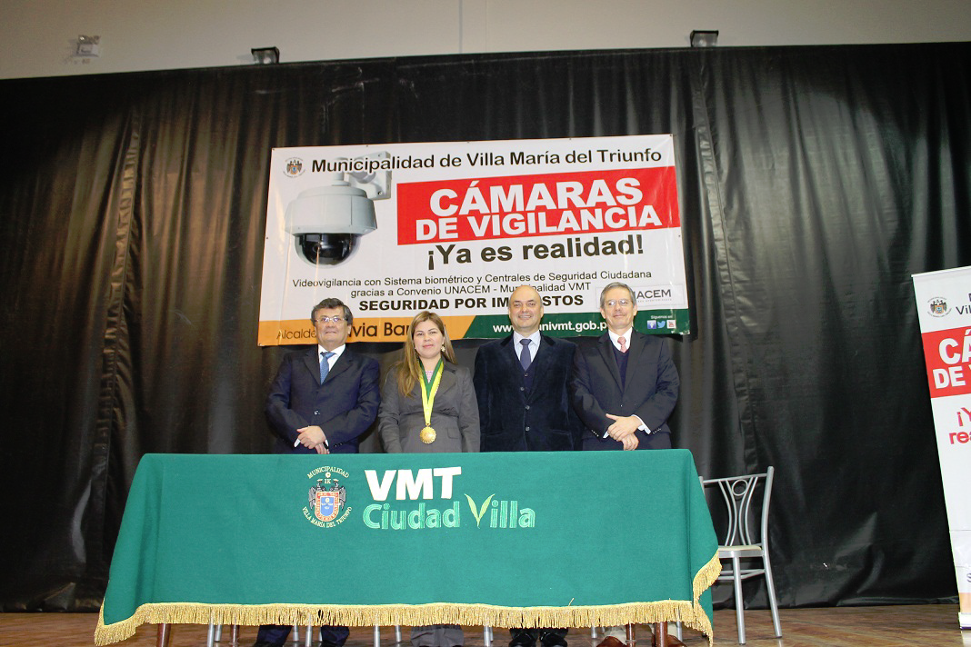 UNACEM y Villa María del Triunfo juntos por la seguridad ciudadana