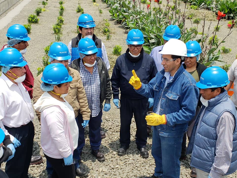 Visita del vecinos de Tablada de Lurín a la Planta Atocongo 2018