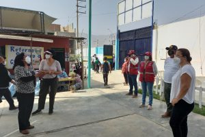 Municipalidad distrital y Asociación UNACEM visitan diversas zonas de Pachacámac 1