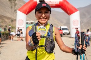 Maybel Antezana ganadora 50k Santuario de Amancay
